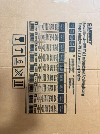 Ventana Camper Carbest RW Style 60x45 + store