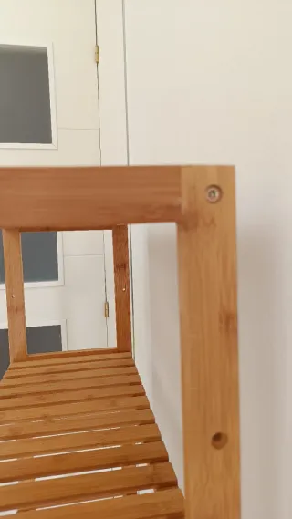 Estantería de bambú de 5 baldas