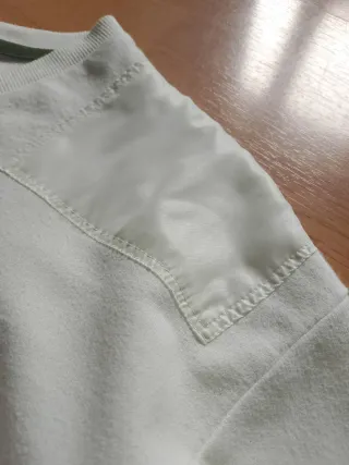 Maglia Moncler V-neck Bianca