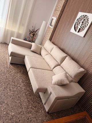 Canapés abatible y colchones nuevos