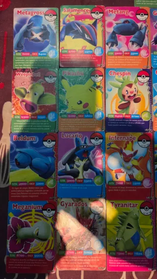 Cartas Coleccionables Pokémon Go