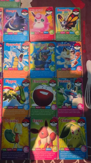 Cartas Coleccionables Pokémon Go