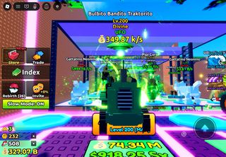 Roblox: Escape Tsunami para brainrots