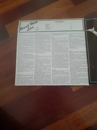 Uriah Heep Live 1973 Vinilo