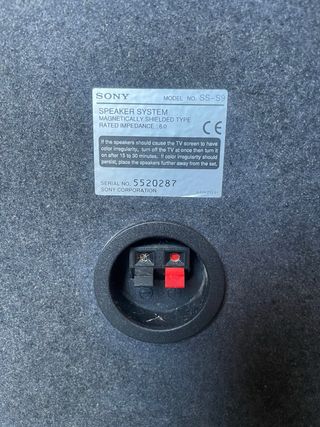 Sony SS-S9 Sistema de Altavoces