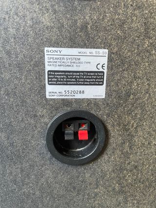 Sony SS-S9 Sistema de Altavoces