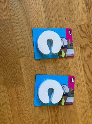 2 Bloqueadores de Puerta Blancos