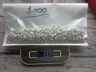 1000 Remaches Autoperforantes para Cuero