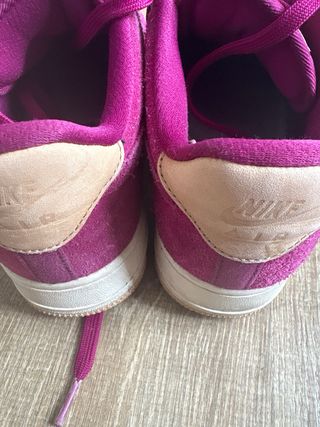 Nike Air Force 1 Suede Rosa/Morado
