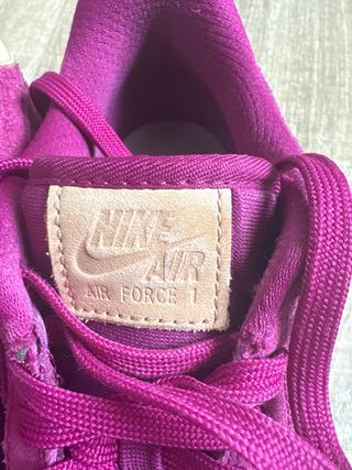 Nike Air Force 1 Suede Rosa/Morado