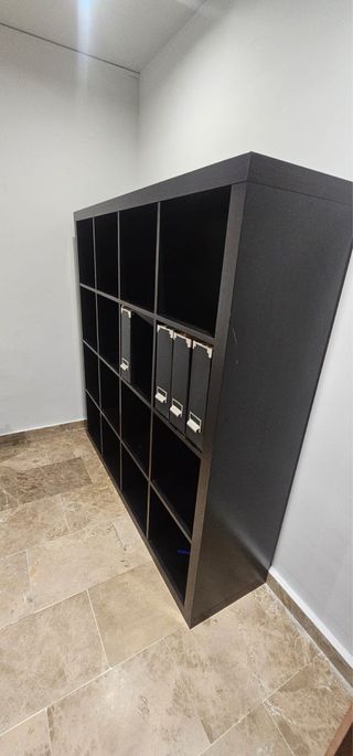 Estantería Kallax Ikea Negra