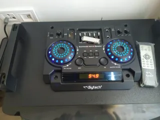 Altavoz Profesional Bytech Negro/Rojo