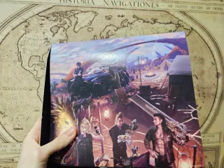 magic final fantasy scene box camp comrades