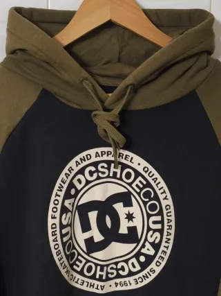 Sudadera DC Shoes Hombre Negra y Verde