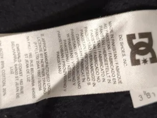 Sudadera DC Shoes Hombre Negra y Verde