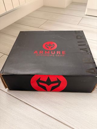 Botas de moto ARMURE negras