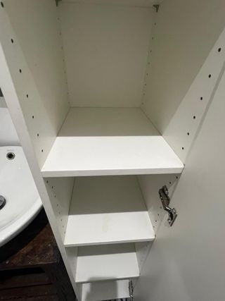 Mueble de baño alto Ikea blanco Nysjon