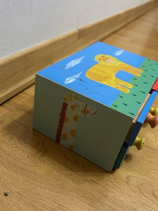 Joyero infantil animales pintados