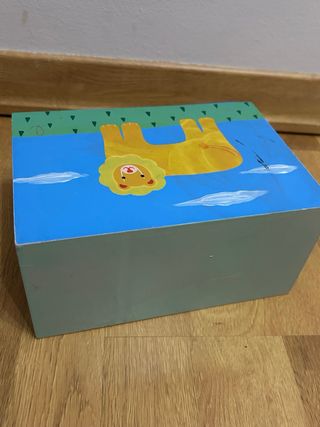 Joyero infantil animales pintados