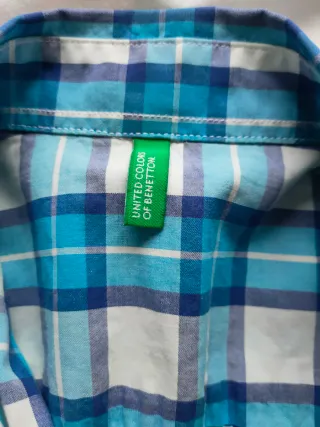 Pack 2 Camisas Benetton Cuadros