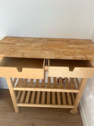 Carrito Cocina Madera Ikea