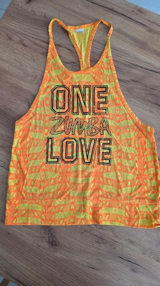 Camiseta sin mangas Zumba One Love