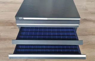 Organizador de monedas, onzas, plata , monetario