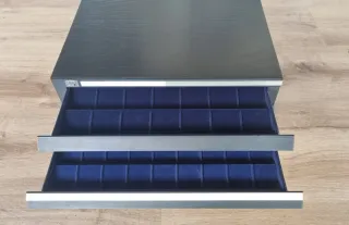 Organizador de monedas, onzas, plata , monetario