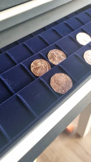 Organizador de monedas, onzas, plata , monetario