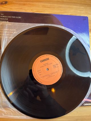 Vinilo Saxon Power & The Glory