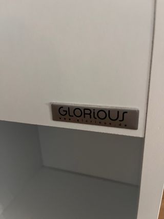 Glorious 330 Estantería Blanca