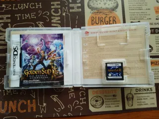 Golden Sun Oscuro Amanecer Nintendo DS