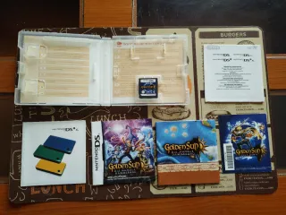 Golden Sun Oscuro Amanecer Nintendo DS