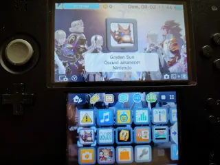 Golden Sun Oscuro Amanecer Nintendo DS