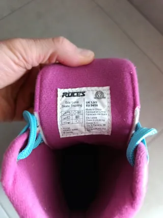 Patines Soy Luna 4 Ruedas Rosa y Azul