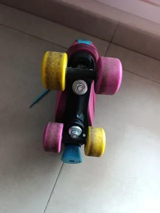 Patines Soy Luna 4 Ruedas Rosa y Azul