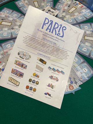 Paris - Gioco da Tavolo