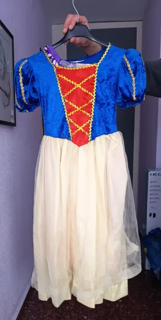 Disfraz Blancanieves niña 6-8 años