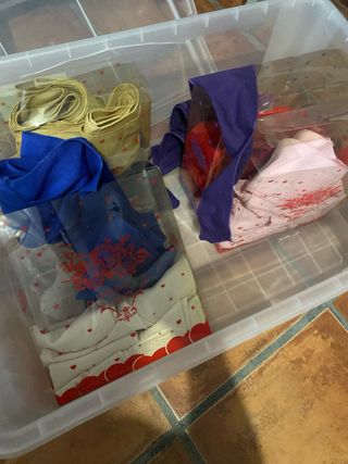 Fajines Flamenca Varios Colores , se venden suelto