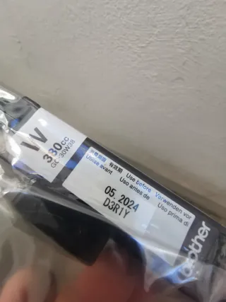 Cartucho Tinta Brother GC-30W38 Blanca 380 ml.