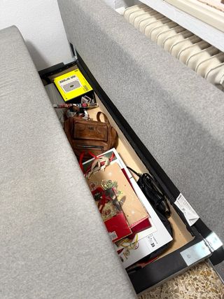 Sofá Cama Asarum Ikea Gris