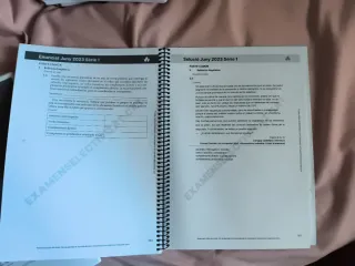 Examens selectivitat de llengua castellana