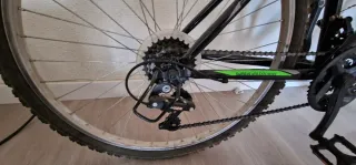 Bicicleta Neon Montaña Negra/Verde