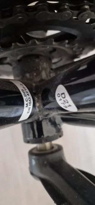 Bicicleta Neon Montaña Negra/Verde