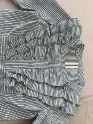 Vestido rayas azul y blanco