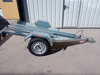 NUEVO: Remolque portamotos piso completo