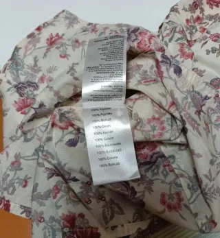 Blusa Massimo Dutti floral multicolor