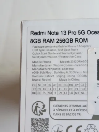Xiaomi Redmi Note 13 Pro 5G 8/256