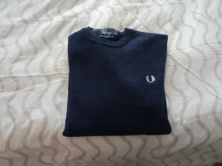 Jersey Fred Perry Azul Talla Xs