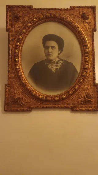 Espejo Antiguo Dorado para Restaurar